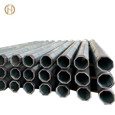 China Double Circuit Tension Steel Power Poles 50FT 52FT 55FT Long Service Life for sale