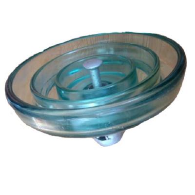 China Accesorios durables casquillo de cristal de cerámica de poste y tipo aislador del Pin de suspensión en venta