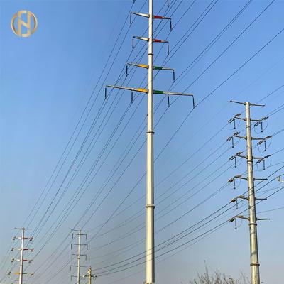 China 132kV Electricity Transmission Line Suspension Tension Type Galvanized Powder Coating for sale