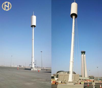 China 105 FT Metal Polygon Monopole Communication Tower for sale