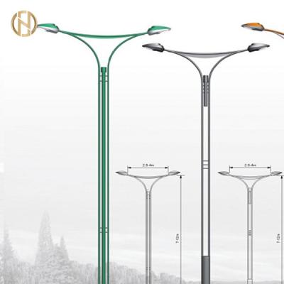 China Hot-Sale Galvanized Decorative Outdoor High Mast Street Light Pole for sale