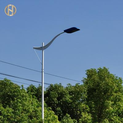 China Galvanised Street Light Pole   Highway Light Pole +- 2% Dimension Tolerances for sale