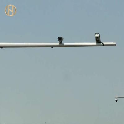 China Octagonal Shape Steel CCTV Pole 3-20M Mounting Height Wind Resistant for sale