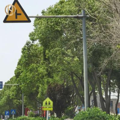 China Convenient Street Sign Pole Galvanized 3-10M Anti Seismic Design for sale