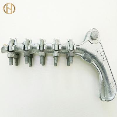 China Corrosion Resistant Pole Accessories , Strain Clamp Electric Fittings for sale