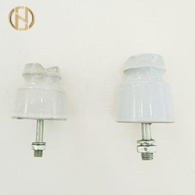 China Línea de cerámica eléctrica tipo aislador de los accesorios de poste de la alta precisión del Pin del alambre en venta