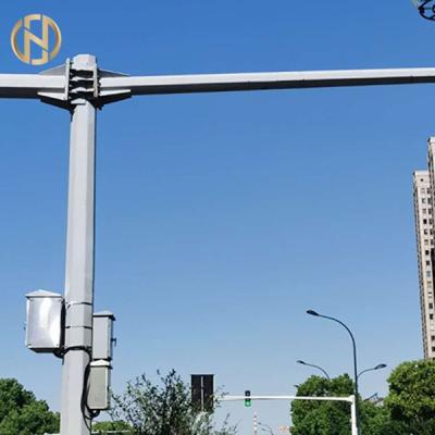 China High Quality Hot Dip Galvanized Q235B Steel CCTV Camera Pole for sale