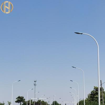 Cina Durevolezza leggera ottagonale di palo 12m di alta precisione alta per illuminazione di area in vendita