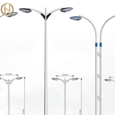 China lâmpada decorativa octogonal Polo Multipyramidal da luz de rua Q235 de 3mm à venda