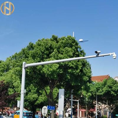 China L Type Q345 Traffic Extending Telescopic Steel Antenna Mast for sale