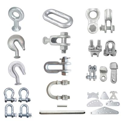 China Galvanized Power Fittings Overhead Line Accessories Electric Power for sale