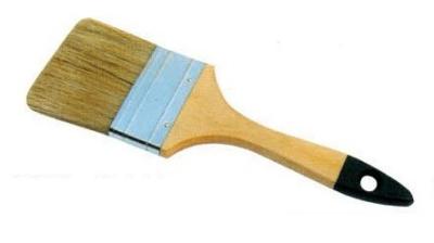 China Long White Nylon Bristle House Paint Brush 20mm 25mm 30mm for sale