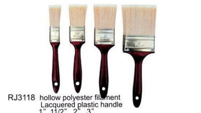 China White Bristle Paint Brush For House Civil Polyester Paint Brush for sale