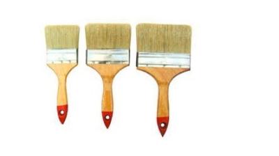 China Door Varnish Paint Brush with Lacquered Wood Handle 50mm for sale