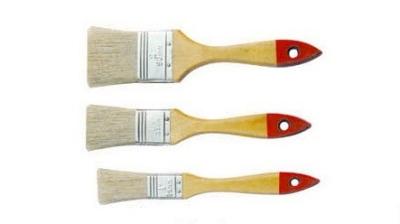 China Wall Painting Paintbrushes Bulk White Natural China Bristle Brush Set for sale