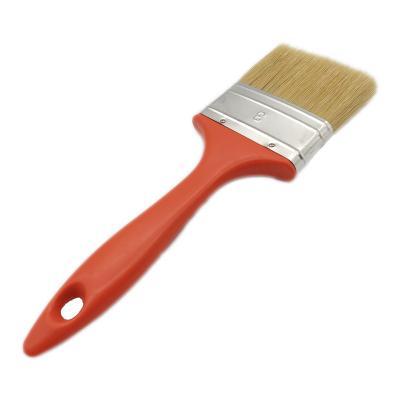 China Hollow Filament Soft Bristle House Paint Brush Tool Plastic Handle for sale