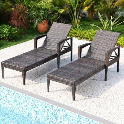 China Swimming Chaise Pool Lounge Chairs Outdoor Sun Chaise Lounger For Bench for sale