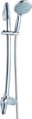 China Chrome Brass Modern Shower Adjustable Riser Rail For Bathroom for sale
