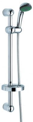 China Contemporary Shower Slide Rail Kit Chrome Finish With Adjustable Height for sale