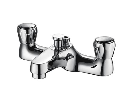 China Rust Resistant Bath Shower Mixer Taps   Two Handle Sink Faucet Tap for sale