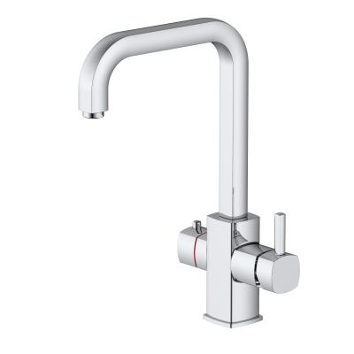 China Polished Chrome Boiling Hot Water Taps / Instant Hot Water Faucet for sale