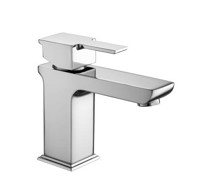 China Chrome Modern Quality Basin Mixer Taps for Basin & Bathroom T8792W for sale