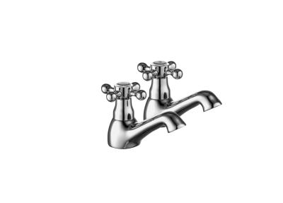 China Durable Brass Bathroom Taps , Contemporary Bath Tap Pairs With Ceramic Valve for sale