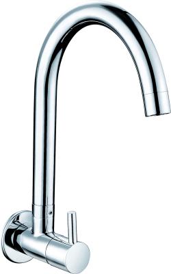 China Brass Effect Kitchen Mixer Taps 235mm Height Luxury Kitchen Sink Faucets for sale