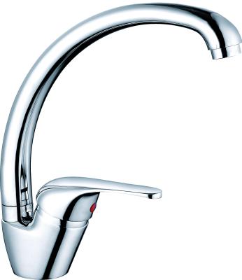 China Household Modern Style Kitchen Taps , Kitchen Sink Mixer Faucet for sale