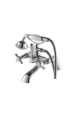 China Durable Brass Shower Bath Mixer Tap , Chrome Modern Bathroom Faucets for sale