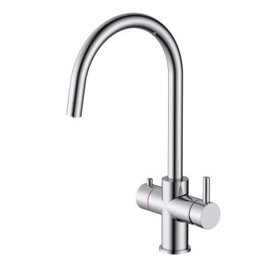 China Single Handle Boiling Water Faucet , Instant Hot Water Taps For Kitchens for sale