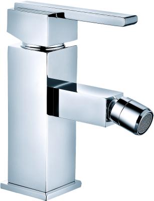 China Bathroom Bidet Mixer Taps Brass Material Modern Single Lever Basin Tap for sale