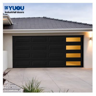 China Insulated PU Sectional Overhead Garage Door Sandwich Panel For Commercial for sale