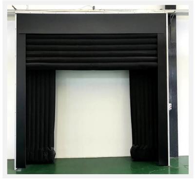 China 3400X3400mm Loading Dock Shelters Inflatable Dock Seals 600mm Thick Polyester Fabric for sale
