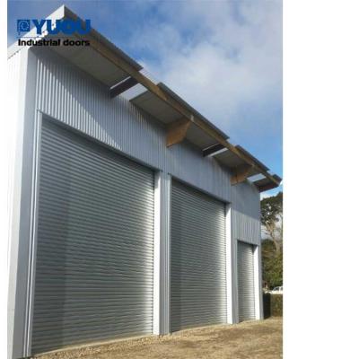 China Commercial Self Storage Door Roller Shutter With Galvanized Steel Box for sale