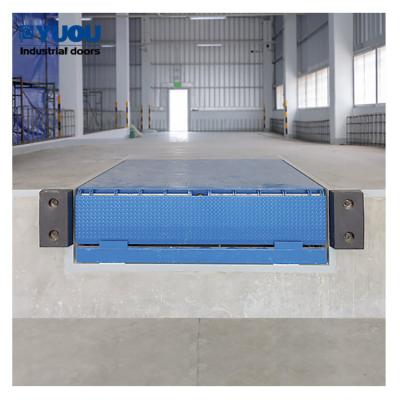 China Material Handling Air Powered Dock Leveler For Truck Warehouse Container for sale
