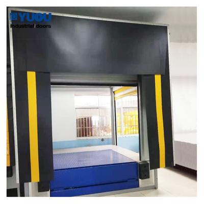 China Industrial Loading Bay Dock Shelters Seals Polyester Fabric Collapsible 3200mm for sale