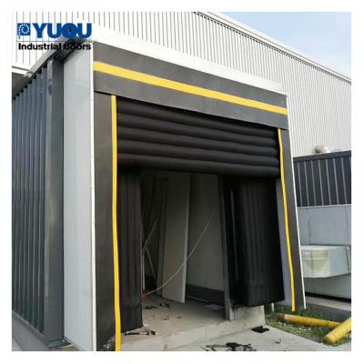 China Inflatable Insulated Loading Dock Shelters Seals 3m Height PVC For Warehouse for sale
