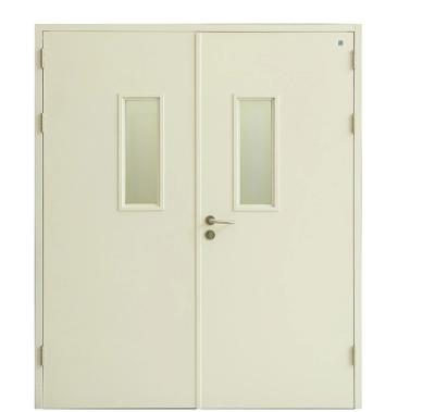 China Hospital Fire Rated Swing Door 1.5mm Frame 1.0mm leaf For Clean Room for sale