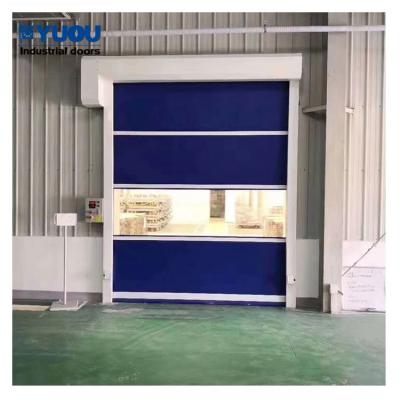 China Car Wash 1.0mm High Speed Roller Shutter Door With Radar Sensor And Pull Switch for sale
