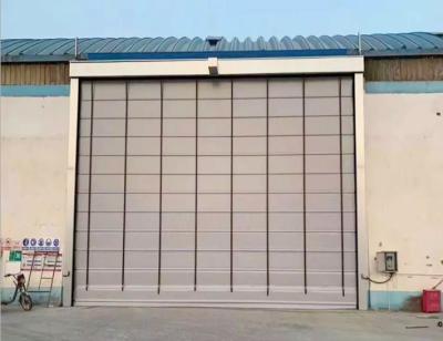 China Warehouse High Speed Roller Shutter Door With Radar for sale