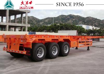 China 40 FT 3 Axles Skeleton Trailer High Durability For Container Transport for sale
