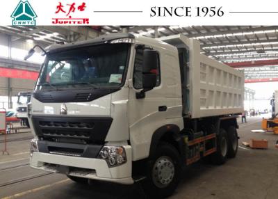 China Euro IV do motor de HP do caminhão basculante 380 do veículo com rodas de HOWO A7 10 para a mineração de Filipinas à venda