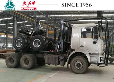 中国 メルセデスは60000キログラムの積込み機のトレーラーを木製の交通機関のためのペイロード記録します 販売のため