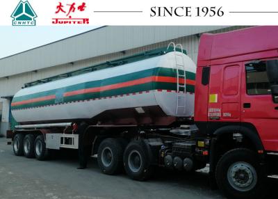 China Remolque durable del petrolero del combustible 40000 litros de la capacidad Q345B de material de alta resistencia del acero en venta