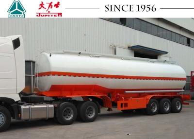China 40000 Liters 3 Axles Fuel Tanker Trailer 11500*2500*3700 With Discharge Valve for sale