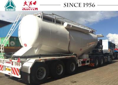 China 30-45 Cbm Bulk Carrier Trailer For Cement Transport for sale