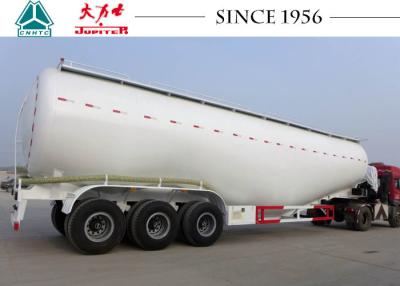 China Heavy Duty Dry Bulk Cement Trailers V Shape 80 Tons Payload For Carrying Coal Ash for sale