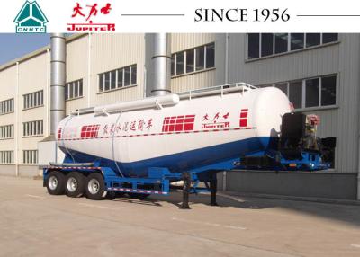 China Lightweight Cement Bulker Transporters 12 Wheeler With Air Compressor for sale