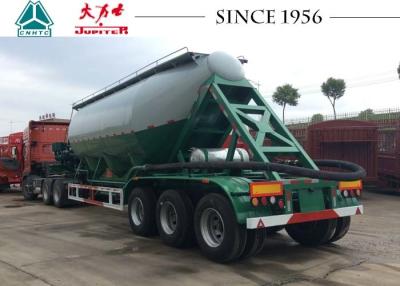 China 12 Wheeler W Type Cement Carrier Truck High Safety With No Air Leakage for sale